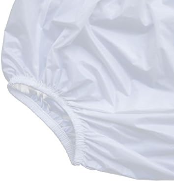 Adult Pull-On Plastic Pants Waterproof Cover Pack of 3