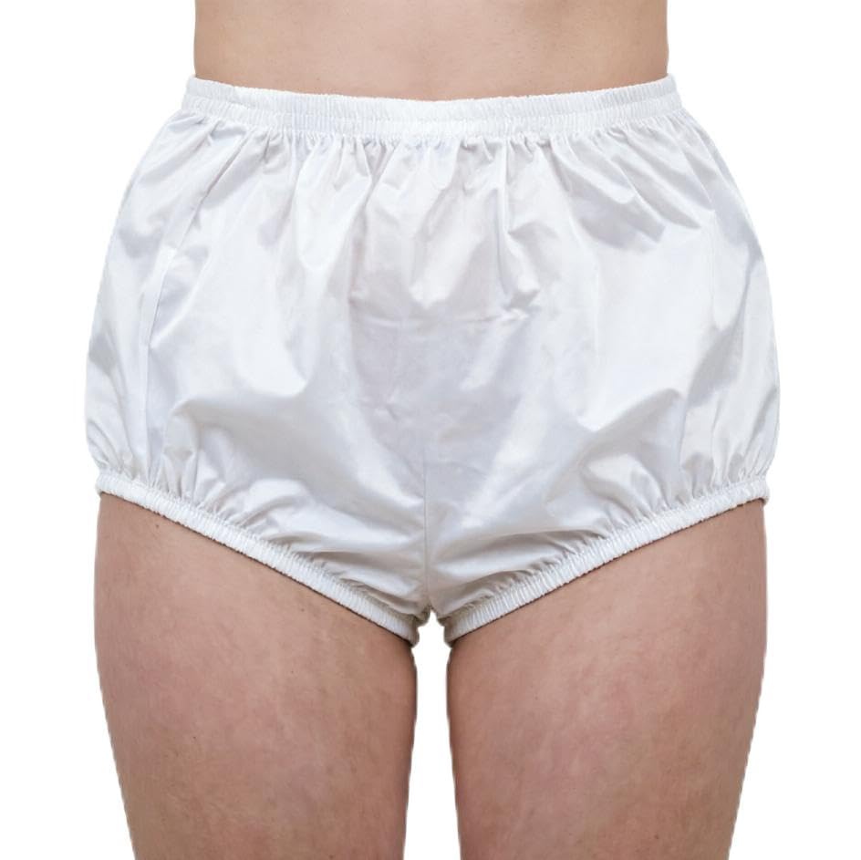 Adult Pull-On Plastic Pants Waterproof Cover Pack of 3